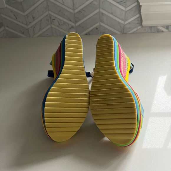 Rainbow platform sandals - Picture 4 of 4
